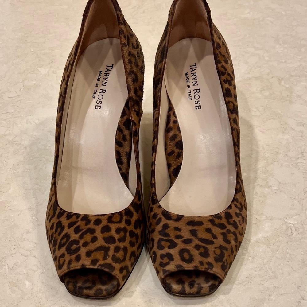 Taryn Rose Peep Toe Pumps